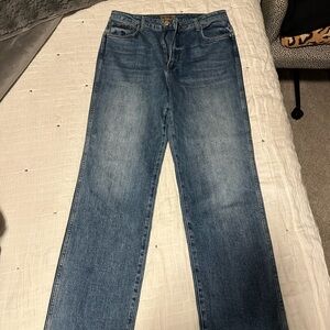 Kut from the Kloth Blue Straight Leg Jeans